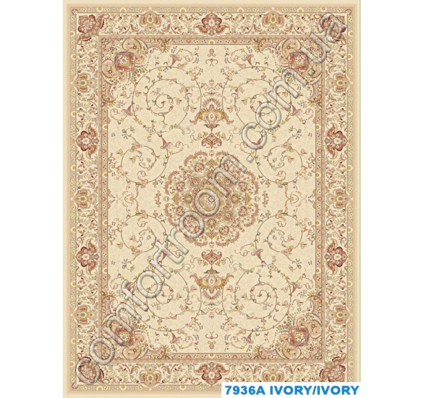 Килим Turkistan 7936A IVORY - Фото 1
